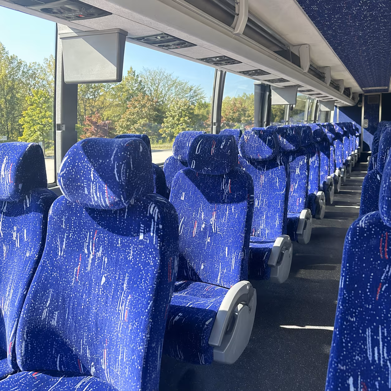 corporate and group event long distance bus rentals from hawthorne