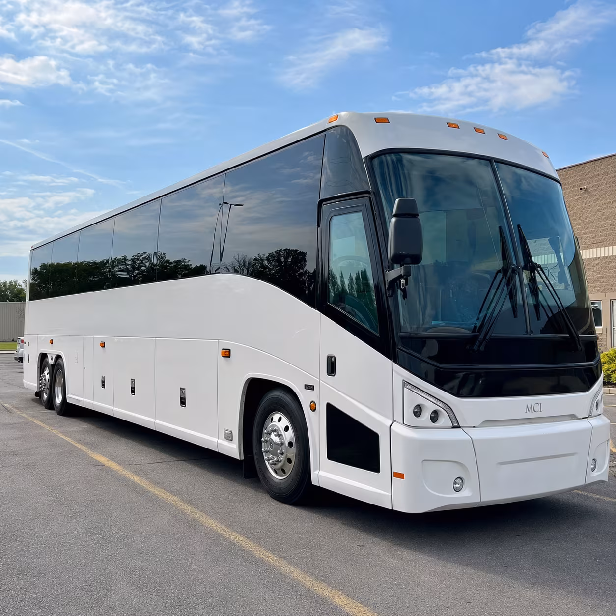 employee shuttle buses along the 405 and 105 corridors