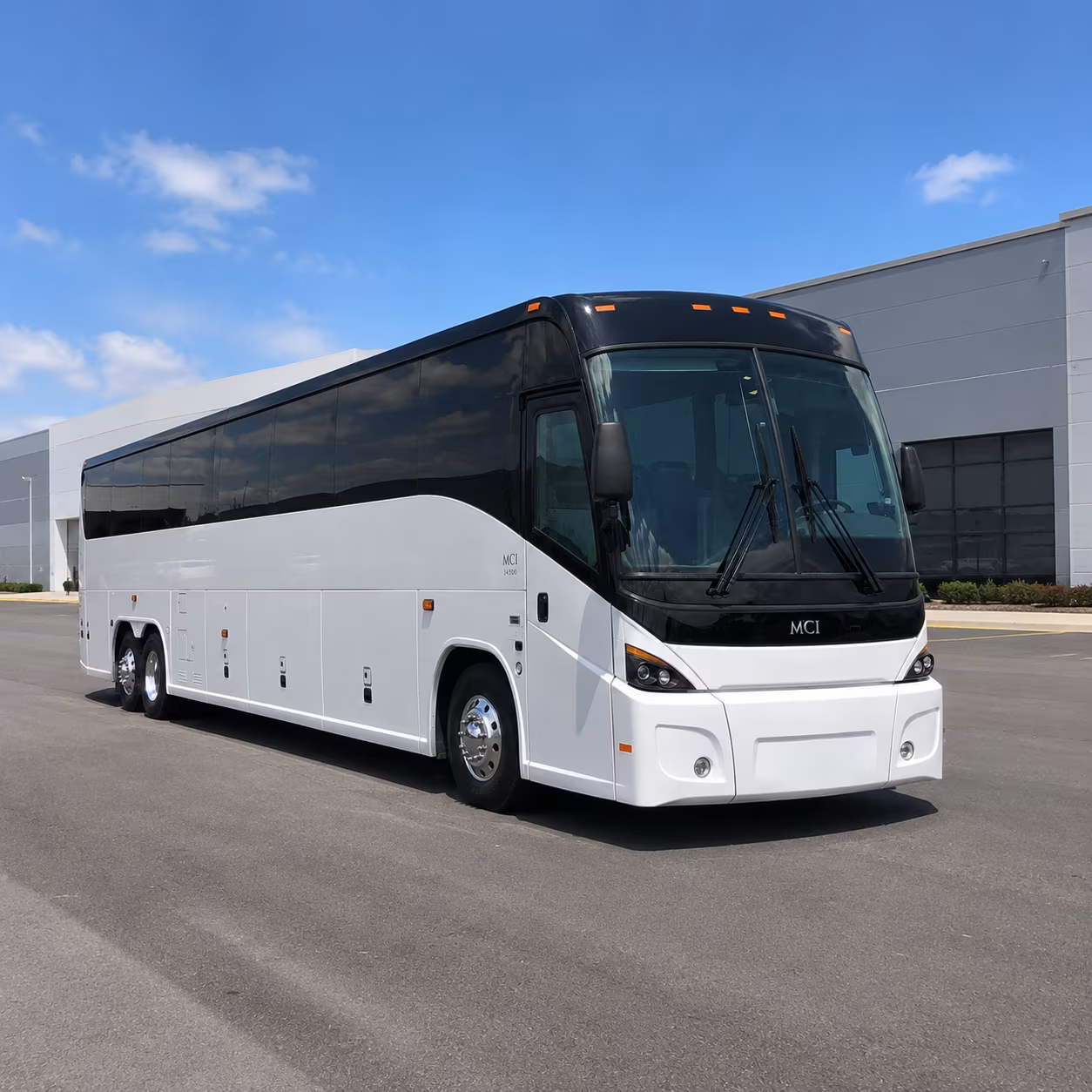hawthorne 56 passenger charter bus