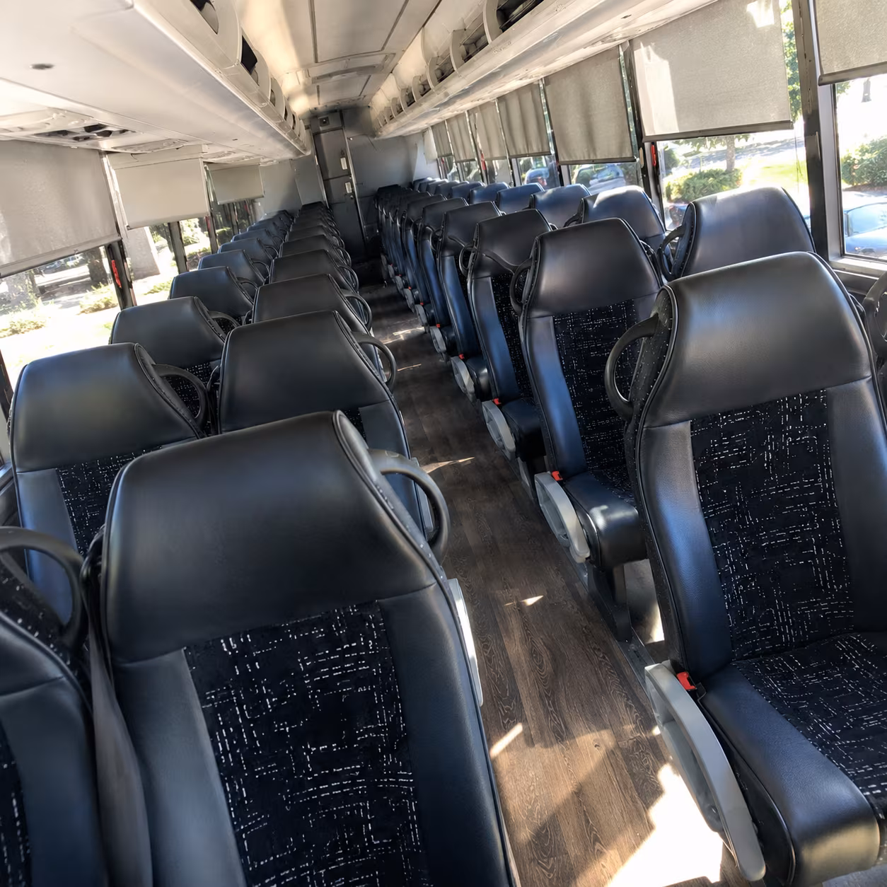 hawthorne long distance transportation onboard seating