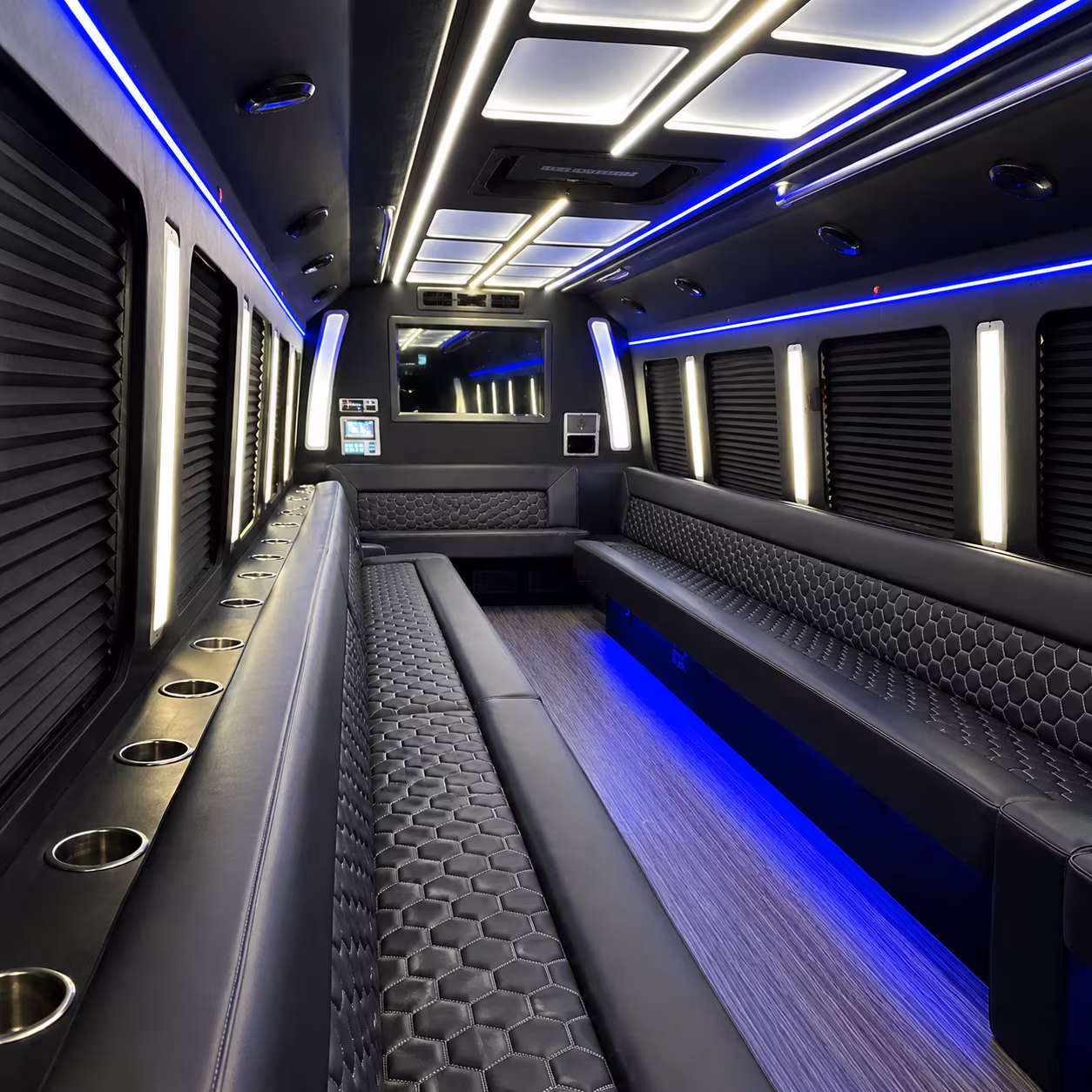 hawthorne party bus rentals inside