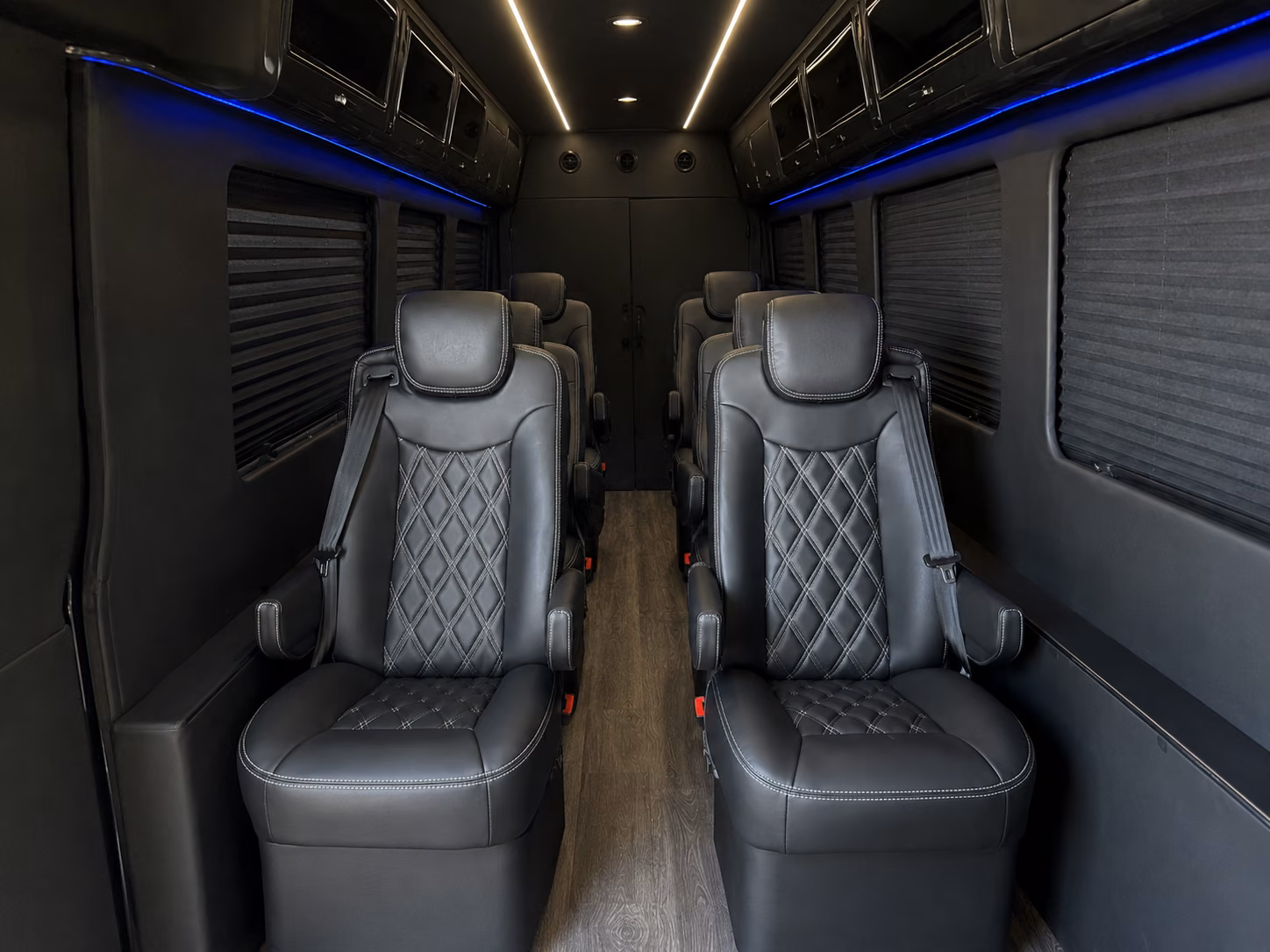 hawthorne sprinter van with driver interior