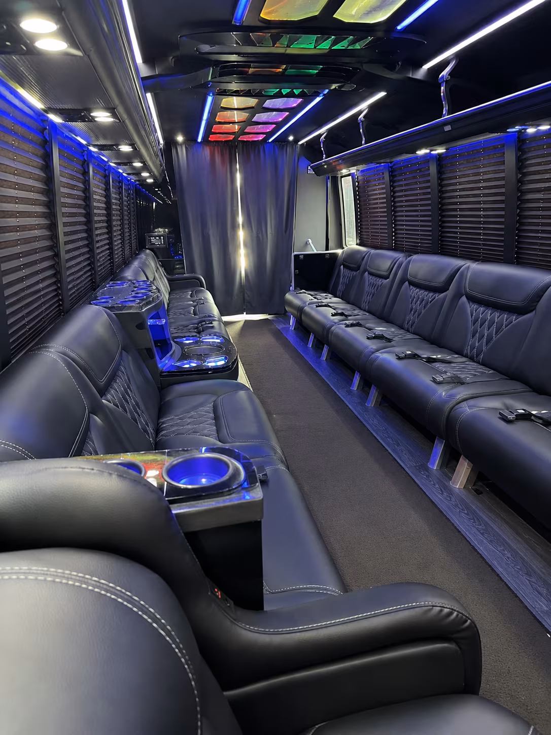 party buses for hawthorne wedding parties and bridal groups